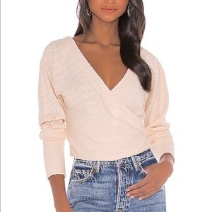 NWT Free People “Lupine Tee” Long Sleeve Top